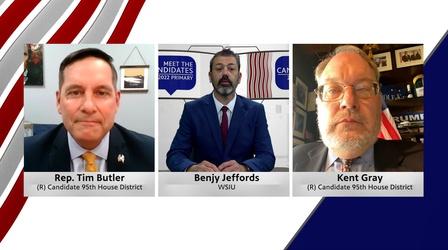 Video thumbnail: Meet the Candidates 95th Illinois House District Primary Republican Candidates