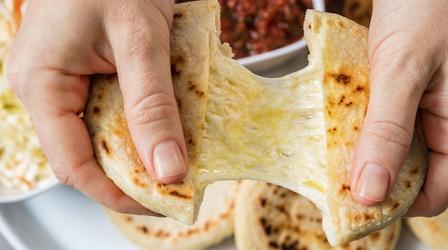 Video thumbnail: America's Test Kitchen Pupusas and Yuca