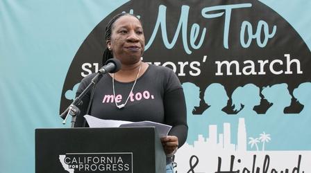 Video thumbnail: PBS NewsHour Founder of #MeToo doesn't want us to forget victims of color