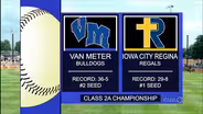 Class 2A - Regina Catholic Regals vs. Van Meter Bulldogs