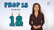 Prop 18 in a Minute: Voting at Age 17