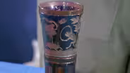 Appraisal: Bohemian Overlay Glass Vase, ca. 1920