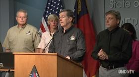 Video thumbnail: NC Emergency Management and Weather NC Gov. Cooper: Weather Briefing 4:05 PM 09/06/19