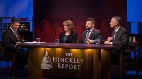 Video thumbnail: The Hinckley Report Bob Woodward, 2018 Election, Tax Reform