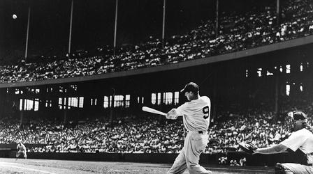 Ted Williams and Joe DiMaggio on the Dugout Steps – Society for American  Baseball Research