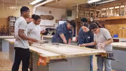 Delaware Carpentry Students & Seniors Create Bags2Mats
