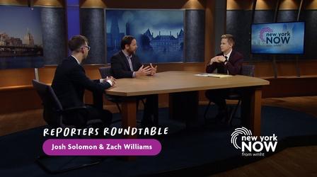 Video thumbnail: New York NOW Reporters Roundtable: Gun Laws, Redistricting, Elections