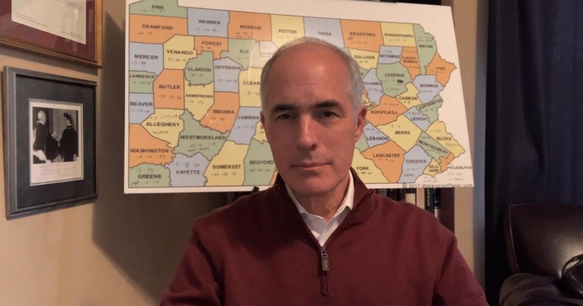 Sen. Bob Casey: Trump's Election Fraud Claims Benefit Putin