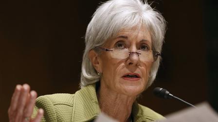 Video thumbnail: PBS NewsHour Sebelius: GOP health bill reduces coverage, increases costs