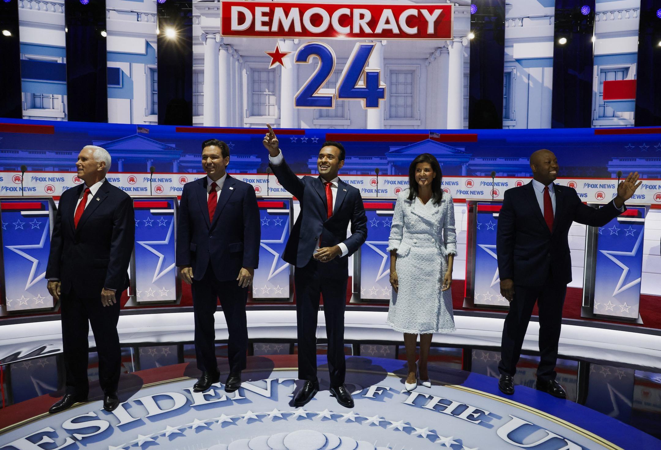 GOP debate highlights: Republican candidates came out swinging on