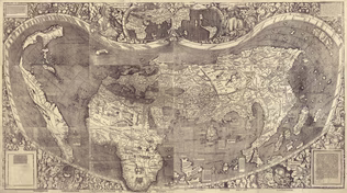 The consequences of errors and lies on old world maps