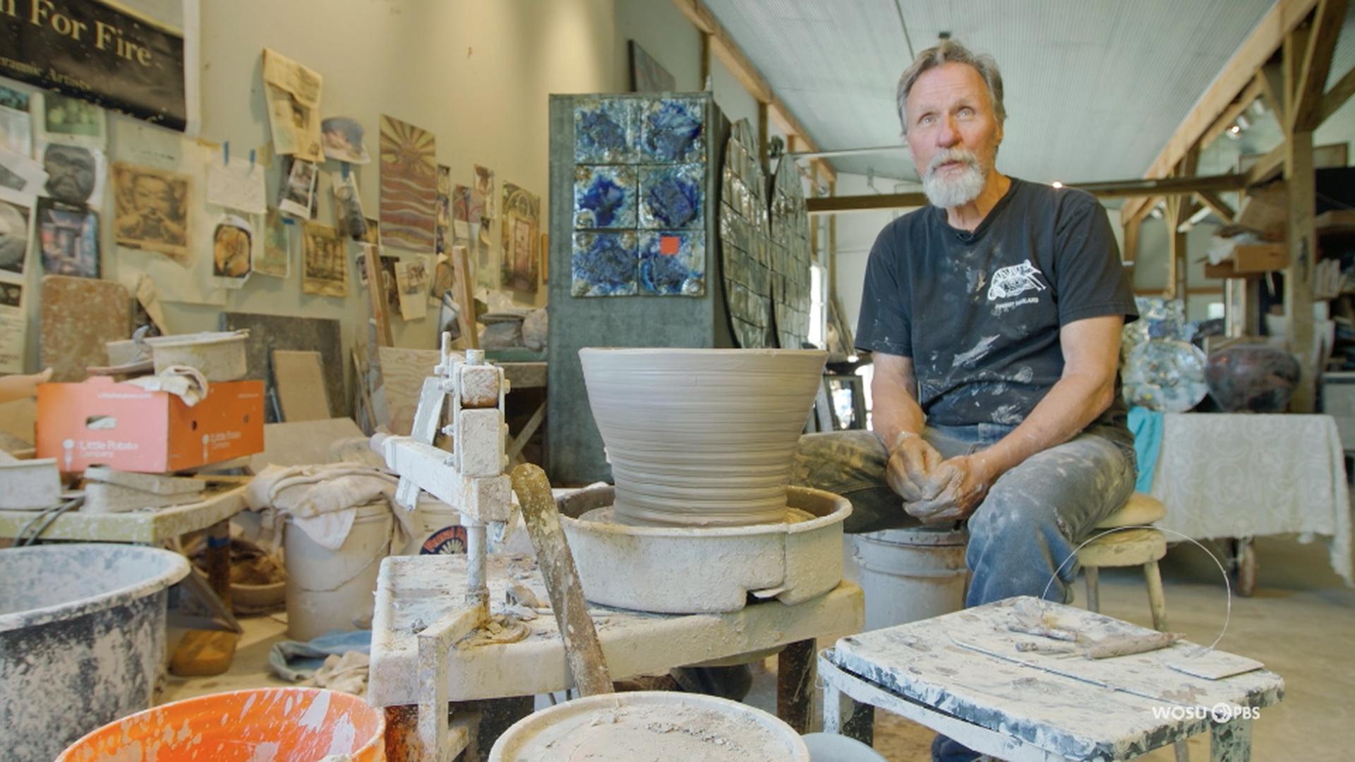 Ceramic Artist Tom Radca Broad and High ALL ARTS