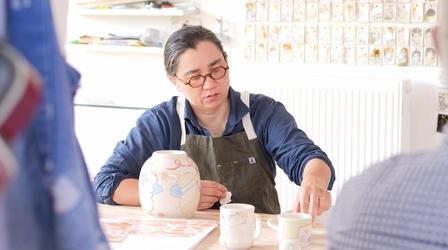 Video thumbnail: Craft in America Potter Ayumi Horie on her color study tiles