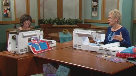 Video thumbnail: Sewing With Nancy Quilt with an Embroidery Machine -Part 2 Encore Presentation