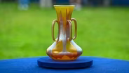 Appraisal: Loetz 4-handled Phänomen Vase, ca. 1904