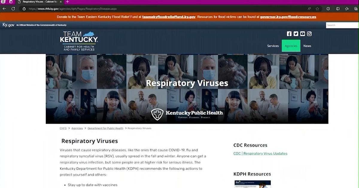 Kentucky Edition | New Government Site For Flu Information | Season 2 ...