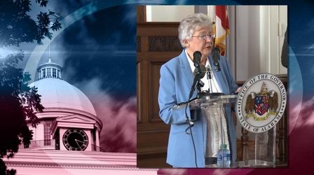 Video thumbnail: Capitol Journal Gov. Kay Ivey extends "Safer-at-Home" order thru July 31