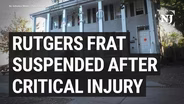 Rutgers suspends fraternity, student critically injured