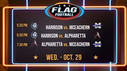 Harrison, Alpharetta, McEachern | Flag Football: Week Five