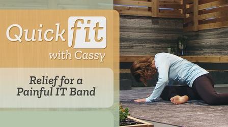 Video thumbnail: Quick Fit with Cassy Relief for a Painful IT Band