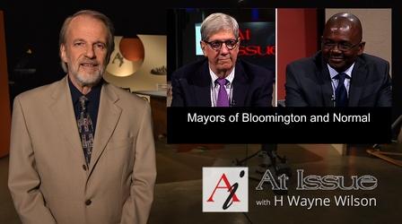 Video thumbnail: At Issue S34 E02: Bloomington/Normal Issues