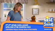 Math Susanna Post - Turning Pizza Slices into Fractions