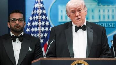 Two sides of Trump's reaction to the WHCD shooting