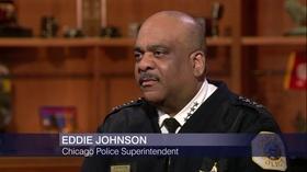 Video thumbnail: Chicago Tonight Top Cop Johnson on Gun Violence, Police-Community Relations