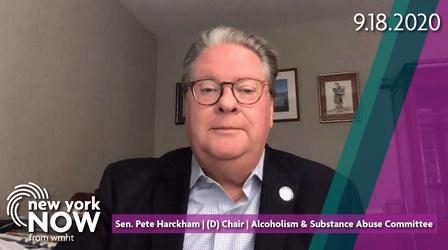 Video thumbnail: New York NOW Senate Alcoholism and Substance Abuse Chair Pete Harckham