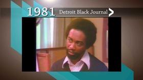 Video thumbnail: American Black Journal 1981 Detroit Black Journal Clip: Artist Walter Morgan