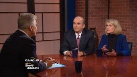 Video thumbnail: Caucus: New Jersey CUC: Dr. DeRosa & Dr. Gabel; Michele Adubato; Robert Budsock