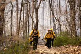Firefighters gaining control of West Milford wildfire