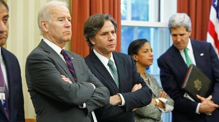 Video thumbnail: PBS NewsHour Biden selects diverse national security team