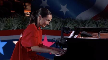 Emily Bear Performs "The Stars & Stripes Forever"