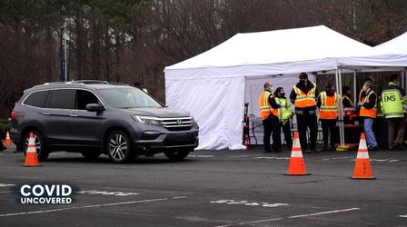 Video thumbnail: COVID Uncovered PNC Arena hosts mass vaccination clinics