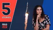 Russia’s first space movie, battle of the bubbly | 5 STORIES