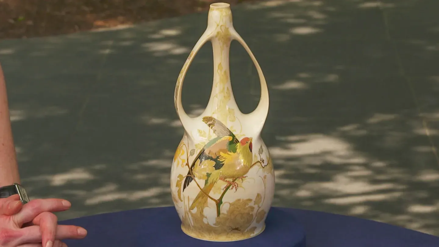 Appraisal: Rozenburg Eggshell Porcelain Vase, ca. 1900