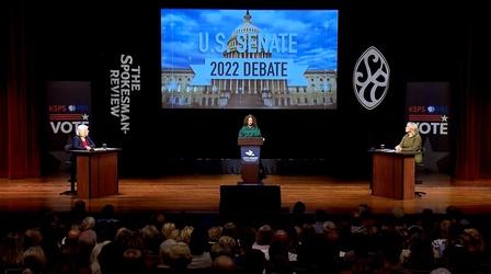 Video thumbnail: KSPS Public Television Battle for the Senate: Murray-Smiley Debate