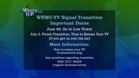 Video thumbnail: What's U.P. WNMU-TV Signal Transition