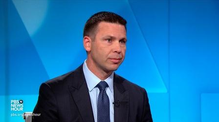Video thumbnail: PBS NewsHour FEMA well funded for Hurricane Dorian relief, says McAleenan