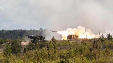 Video thumbnail: PBS NewsHour U.S. to send Ukraine advanced weapons in new aid package