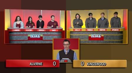 Video thumbnail: Granite State Challenge Alvirne vs Kingswood Regional | 2019 Wild Card Game