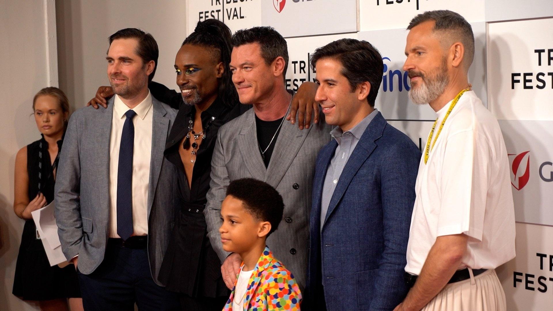 Billy Porter & Luke Evans at Tribeca Premiere of 