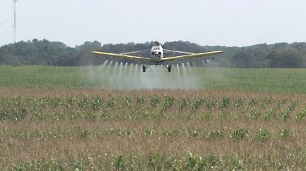 Video thumbnail: OzarksWatch Video Magazine Crop Dusting - Flying Low to Grow