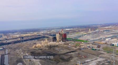 Video thumbnail: Chicago Tonight How Community Groups Feel a Year After Smokestack Demolition