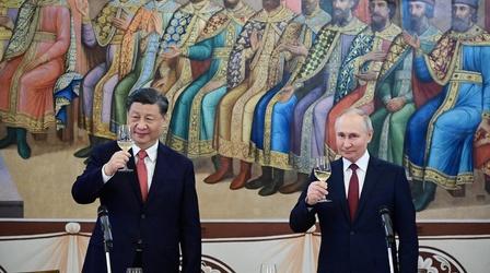 Video thumbnail: PBS NewsHour News Wrap: Xi, Putin discuss China's proposal for Ukraine