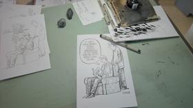 Video thumbnail: Broad and High Editorial Cartoonist, Devil Doves Preview
