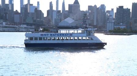 Video thumbnail: NJTV News Commuter ferry lines across the Hudson are up and running