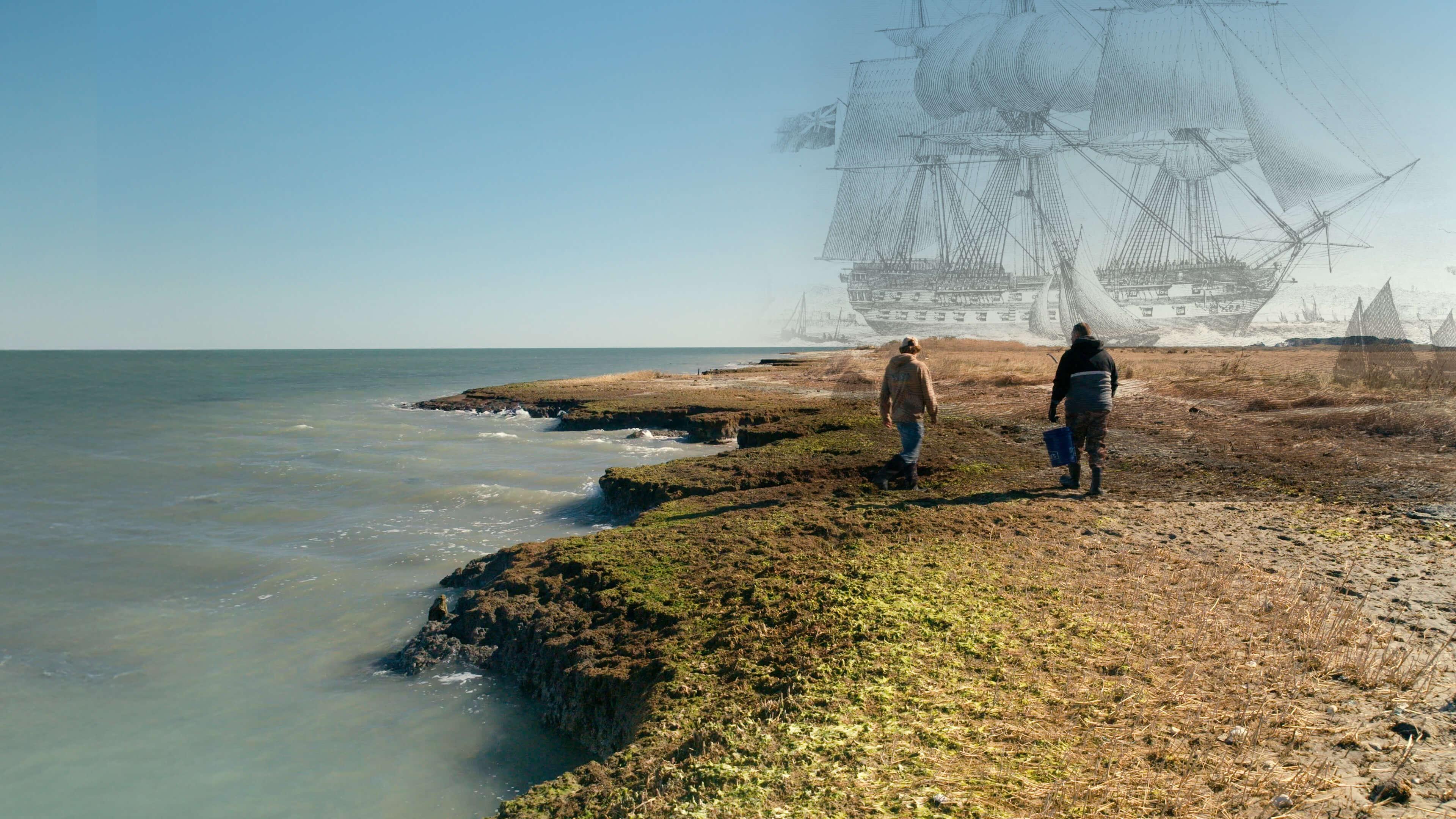 Scientists race to save the historic island on the Chesapeake Bay from rising sea levels.