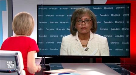 Video thumbnail: PBS NewsHour Anita Hill: Kavanaugh hearing can’t effective without probe
